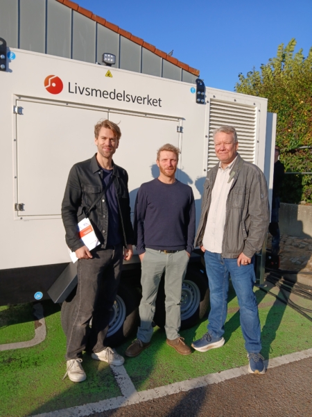 Samuel Karlström, Länsstyrelsen Blekinge, Emilio König, Livsmedelsverket och Mats Hadartz, Karlshamns kommun.