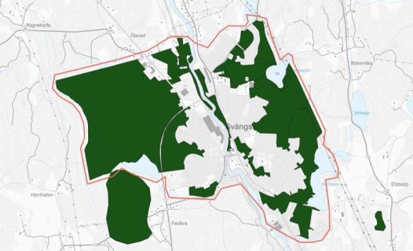 Bostadsnära natur i Svängsta