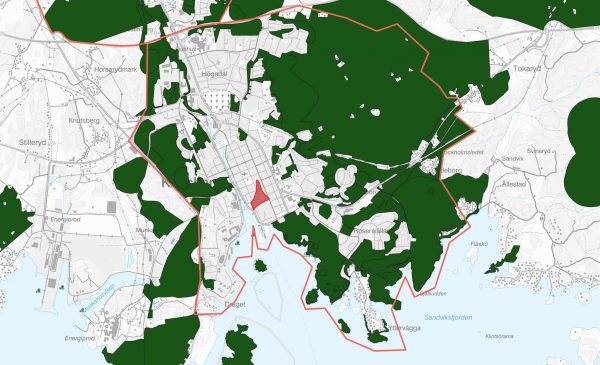 Bostadsnära natur i Karlshamn