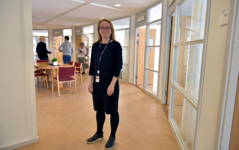 Åsa Nygren, ekonomichef i Karlshamn och tillika vd i Stadsvapnet.
