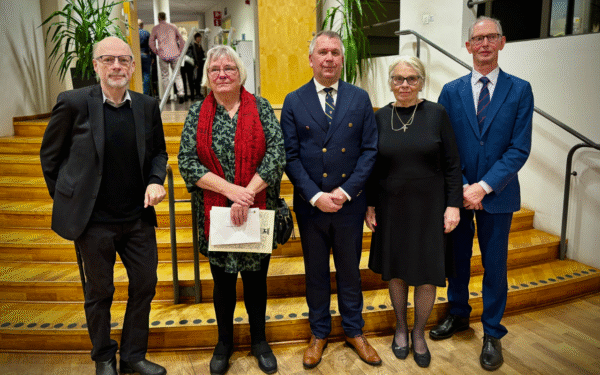 Gruppbild, förtroendevalda jubilarer.