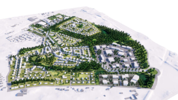 Ritning översikt ovanifrån Duveryd-Janneberg