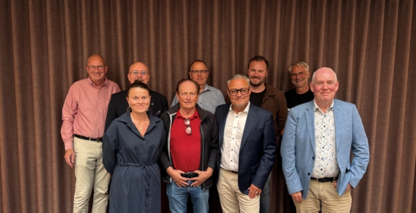 Nybildade näringslivsrådet i Karlshamn i samband med sitt första sammanträde 31 augusti 2026.