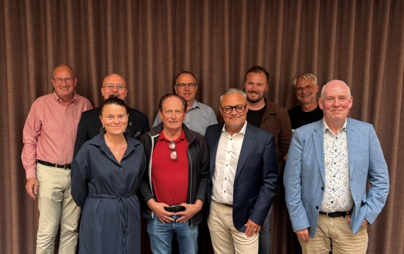 Nybildade näringslivsrådet i Karlshamn i samband med sitt första sammanträde 31 augusti 2026.