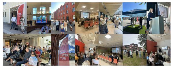 Bildcollage från Arkitekturveckan 2026