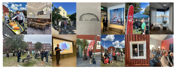 Bildcollage från arkitekturveckan 2026